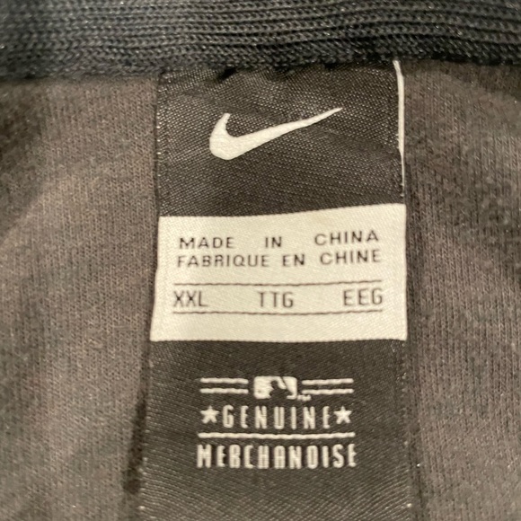 Nike MLB Boston Red Sox lightweight jacket, XXL Gray - Picture 2 of 3